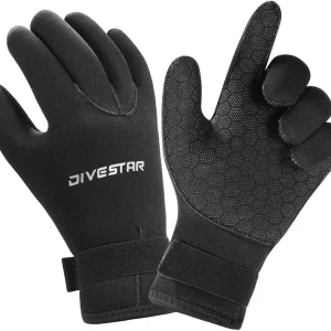 Wetsuit Gloves Neoprene Scuba Diving Gloves Surfing Gloves 3MM 5MM for Men Women Kids, Thermal Anti Slip Flexible Dive Water Gloves for Spearfishing Swimming Rafting Kayaking Paddling