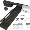 Wild Water Fly Fishing Fortis Series CNC Machined Fly Reel, 9 Foot, 4-Piece, 7/8 Weight Fly Rod Complete Fly Fishing Rod and Reel Combo Starter Package