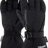 WindRider Rugged Waterproof Winter Gloves | Touchscreen Compatible | Cordura Shell, Thinsulate Insulation | Ice Fishing, Skiing, Sledding, Snowboard | for Women or Men