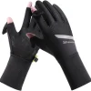 Winter Fishing Gloves for Men & Women, Windproof Cold Weather Touchscreen Fingerless Cycling Gloves for Photography Hunting Ski