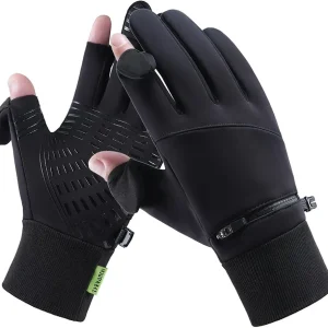 Winter Gloves for Men Women - Waterproof, Touchscreen, Thermal Snow Gloves for Running, Cycling, Driving