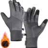 Winter Gloves Thermal Gloves Men Women - Waterproof & Windproof Touch Screen Warm for Cold Weather Cycling, Biking, Driving, Hiking, Running