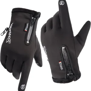 Winter Warm Gloves,Touchscreen Cold Weather Driving Gloves Windproof Anti-Slip Sports Gloves for Cycling Running Skiing Hiking Climbing,Men ? Women