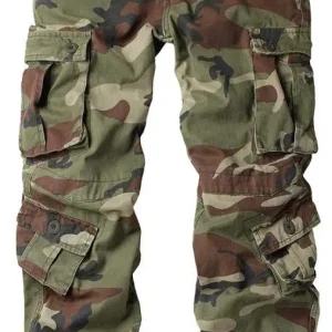 Womens Cargo Pants with Pockets Outdoor Casual Ripstop Camo Military Combat Construction Work Pants