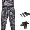Women's Chest Waders Leopard Duck Hunting Waders for Women with Boots Neoprene Fishing Waders