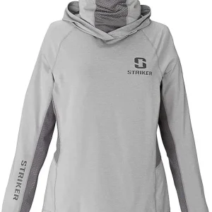 Women's Guardian UPF 50+ Lightweight Moisture Wicking Fishing Hoody - Casual Active Pullover w/Removable Neck Gaiter