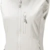 Women's Hooded Lightweight Softshell Vest Fleece Lined Windproof Zip Up Sleeveless Jacket for Hiking Golf Running