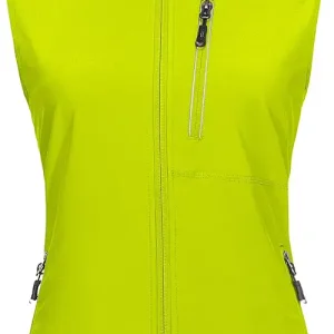 Women's Lightweight Running Vest Outerwear with Pockets, Windproof Sleeveless Jacket for Golf Hiking Travel