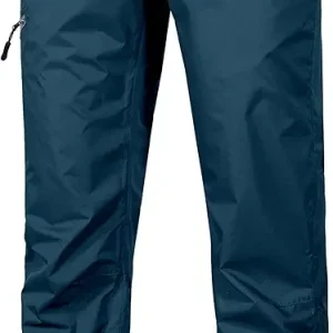 Women's Lightweight Waterproof Rain Pants Breathable Hiking Pants for Outdoor Fishing