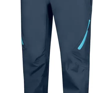 Women's Lightweight Waterproof Rain Pants Breathable Hiking Pants for Outdoor Fishing