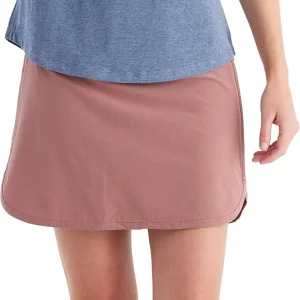 Women's Lined Breeze Skort - Lightweight, Breathable Sun Protection UPF 50+ Casual Skort with Bamboo Viscose Liner