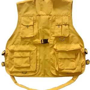 Women's Outdoor Fishing Safari Buckle Vest Multi-pocket Photography Vest