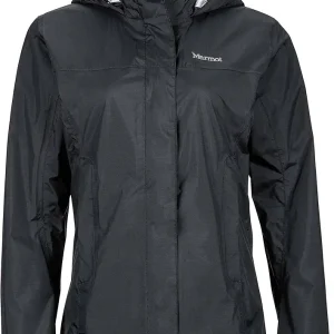 Women�s PreCip Rain Jacket | Lightweight, Waterproof, Black, Medium