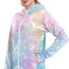 Women's Sun Protection Shirt Checked Print Cooling Long Sleeve