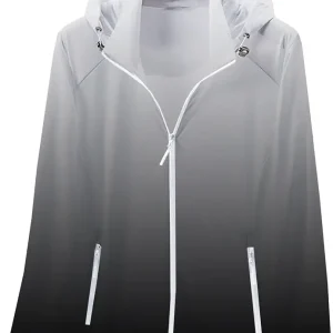 Women's UPF 50+ Sun Protection Jacket Hooded Cooling Shirt for Women with Pocket