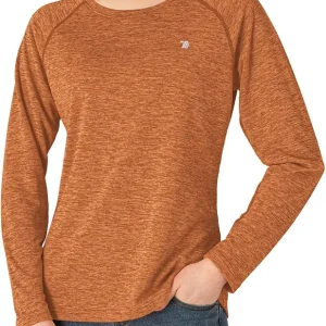 Women's UPF 50+ Sun Protection Long Sleeve Shirts SPF Lightweight Hiking Running Fishing Outdoor Tops