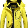 Women's Waterproof Warm Winter Snow Coat Hooded Raincoat Ski Snowboarding Jacket