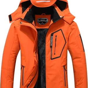 Women's Waterproof Warm Winter Snow Coat Hooded Raincoat Ski Snowboarding Jacket