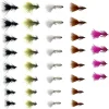 Woolly Bugger Flies for Fly Fishing | Multi Color Fly Fishing Assortment | Fly Fishing Streamers | Trout Flies and Bass Flies | 18pc and 36pc
