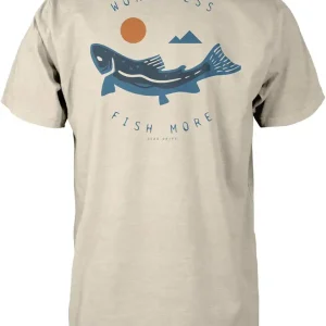Work Less Fish More Tee