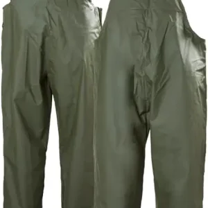 Workwear Mandal Waterproof Bib Overalls for Men Made of Durable PVC-Coated Polyester, Breathable and Adjustable