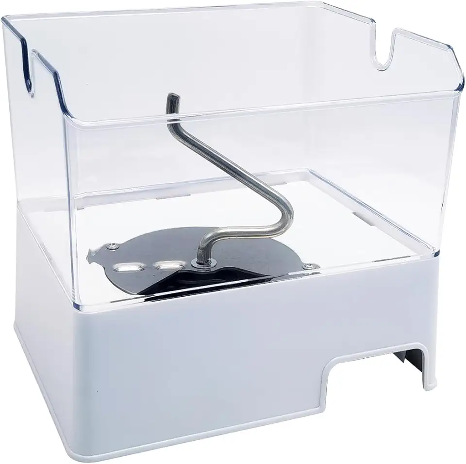 WPW10347093 Removable Ice Bin Replacement Compatible with Whirlpool, Maytag, KitchenAid, Jenn-Air Refrigerator Part Replacing Your Fridge's Ice Bucket Assembly W10347093 w10347100 With Auger