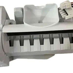 WR30X39345 Refrigerator Ice Maker Kit Compatible with GE, Built-in + Auger, Small Cube, Replaces: WR30X31922, WR30X36235, WR30X38005