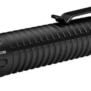 XT30R 1000 Lumen Rechargeable LED Pocket Flashlight, 4 Light Modes with 2-Way Clip and Bite Caps Included