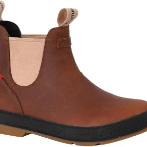 Xtratuf Women's Legacy Leather Chelsea Boot, Brush Brown, Size 8.5