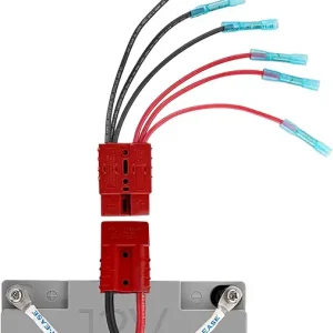 Yak Quik 12V Battery Connector Kit RCE12VKYK | Power Up to 3 Electronics for Kayak Fishing, Ice Fishing, and Off-Grid Adventures | Marine-Grade 14 Gauge Wire | Battery NOT Included