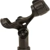 YakAttack Omega Rod Holder | Track Mount Fishing Rod Holder for Kayak & Boat | Compatible with Spinning, Casting, Fly Reels | LockNLoad System | Secure & Adjustable | Kayak Track Mount Accessories