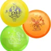 Yikun Disc Golf Disc Starter Set 3pcs Includes Golf Disc Driver Mid-Range Putter Disc Golf Set Beginner 165-176g Premium Disc Golf Set for Competition