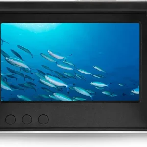 Yoidesu 4.3in Fish Finder with Full Viewing Angle Screen, 800x480 Underwater Fishing Camera, 5000mAh, for Sea Fishing, Ice Fishing, Lake Fishing, Support 3.5mm Camera Interface