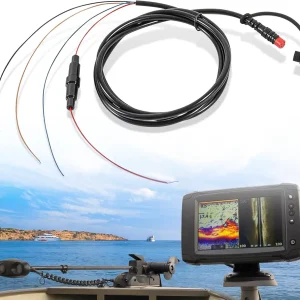 yourour 010-12199-04 Power/Data Cable Quick Connect Adaptor 4-Pin 4Xdv Compatible with Echo, Striker Plus, Striker Vivid, Striker 4, Fishfinder, Echomap