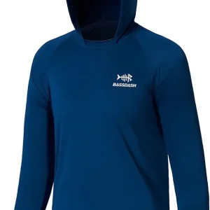 Youth UPF50+ Performance T Shirt with Hood Long Sleeve Fishing Hiking Sun Shirt FS03Y