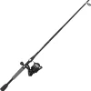 Zebco Roam Spinning Reel and Fishing Rod Combo, Split ComfortGrip Rod Handle, Soft-Touch Handle Knob