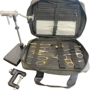 Zephr Travel Fly Tying Kit w/Travel Bag for Fly Tying or Tying Flies