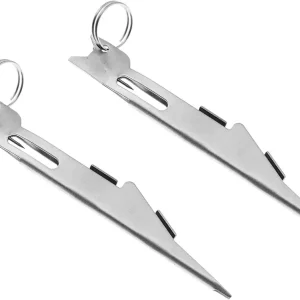 ZYAMY Tie Quick Knot 10cm Fishing Knot Tying Tool Quick Tie Fishing Knot Tool, Fly Fishing Angler Accessories for Hooks, Lures and Lines